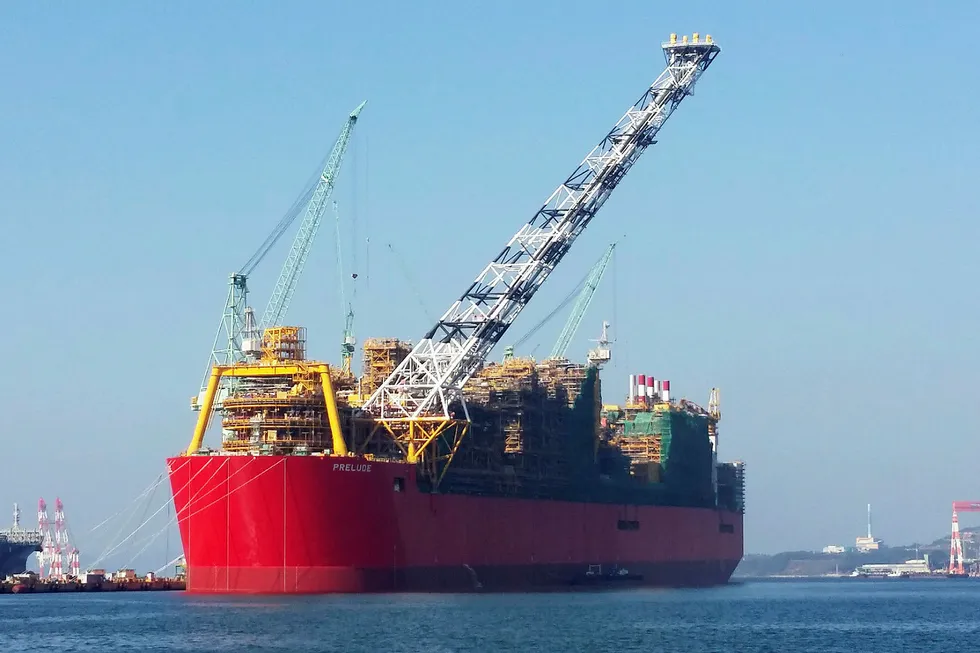 Built by Samsung: Prelude FLNG