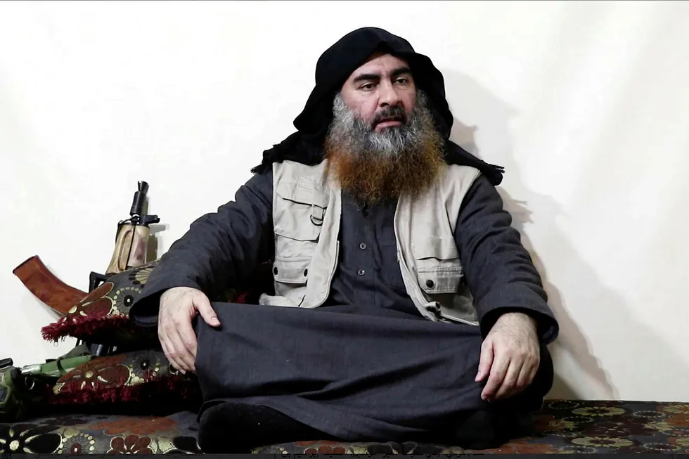 Terrorlederen Abu Bakr al-Baghdadi ble gitt liten plass i IS-propagandaen.