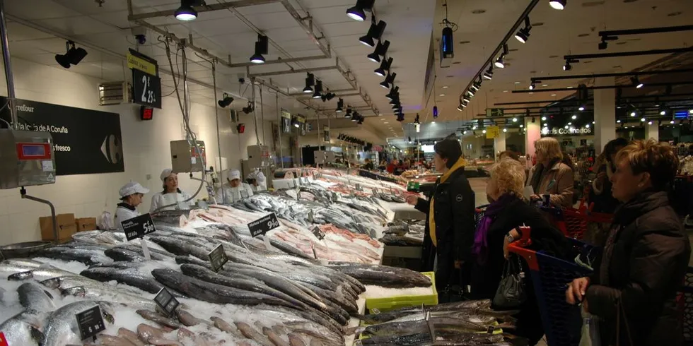 Carrefour vil fjerne pangasius fra sine sjømatdisker i Spania. Foto: Agnar Berg