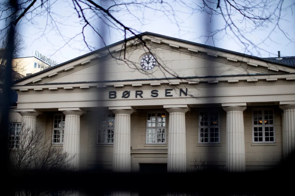Hovedindeksen på Oslo Børs har falt 0,3 prosent så langt i år.