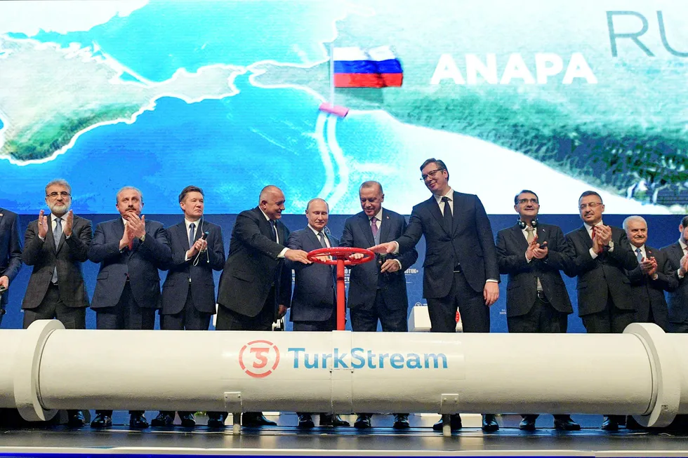 TurkStream a go: official ceremony marks opening of gas line