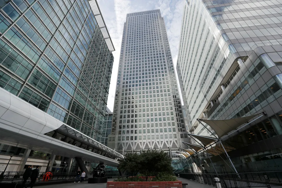 Den europeiske banktilsynsmyndighet i London. Foto: Frank Augstein/ AP