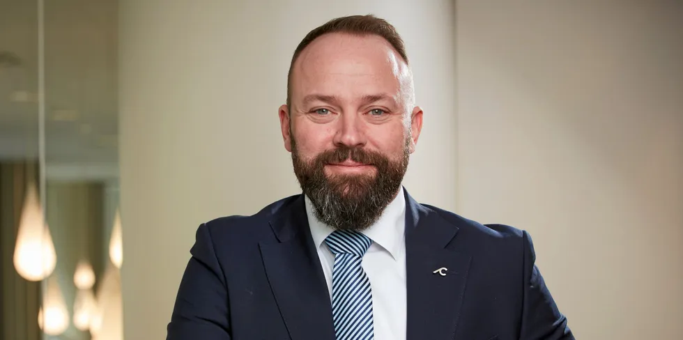 Cadeler chief executive Mikkel Gleerup.