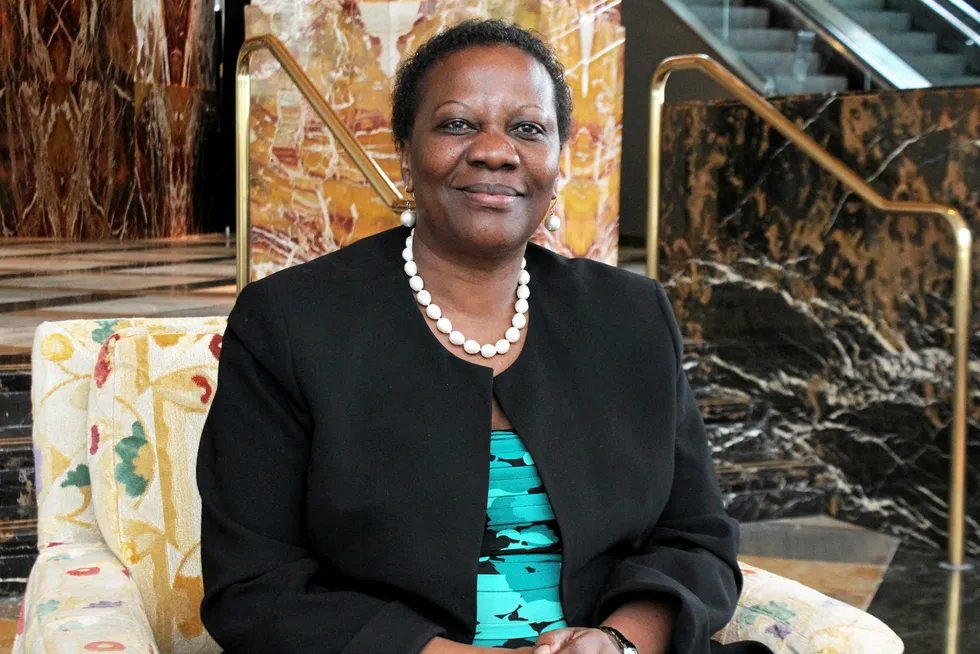 Done deal: Ugandan Energy & Mineral Development Minister Irene Muloni