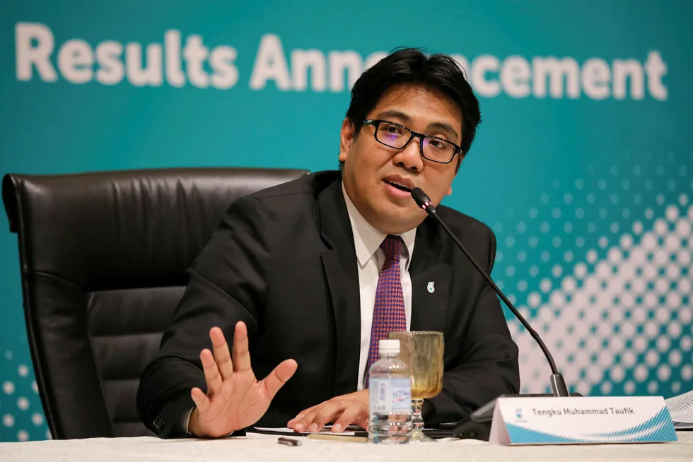 Net-zero ambition: Petronas chief executive Tengku Muhammad Taufik