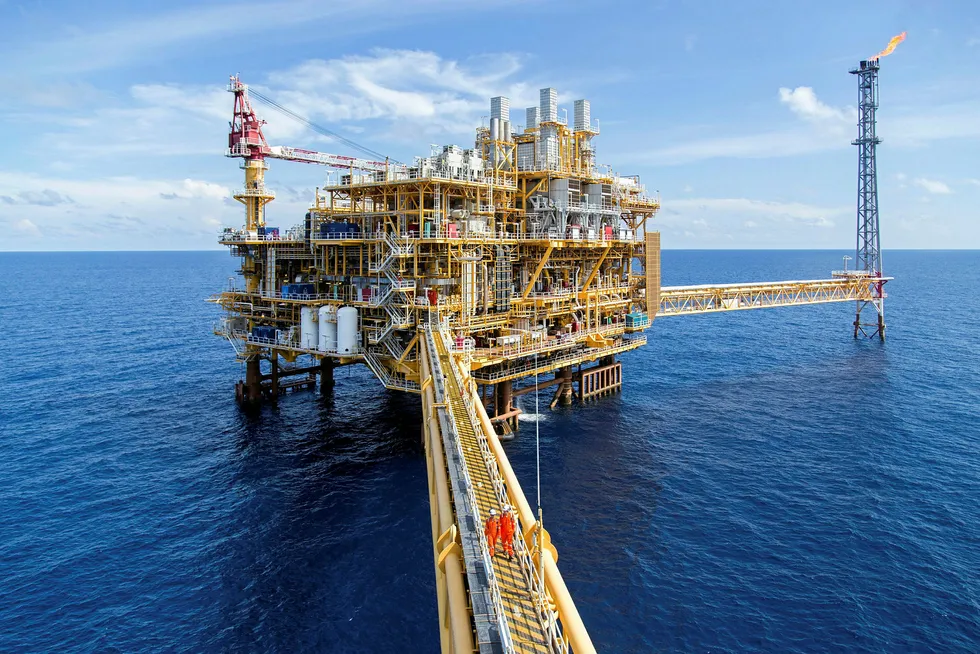 Key producing asset: PTTEP's Bongkot field in the Gulf of Thailand