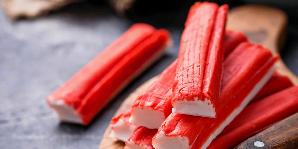 Surimi crabsticks