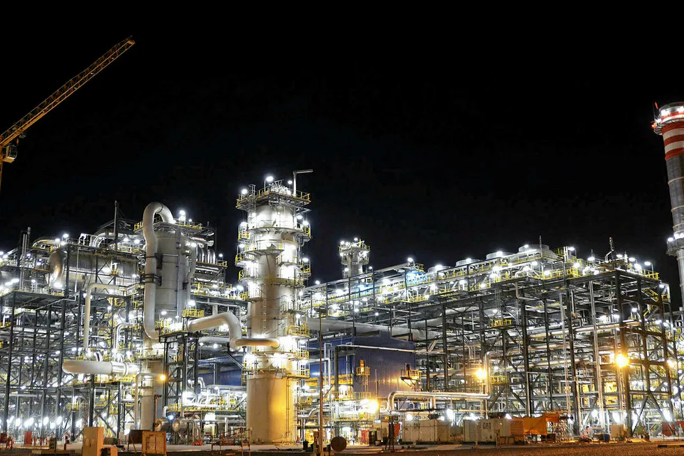 Expansion plans: The Shah Gas facilities in Abu Dhabi