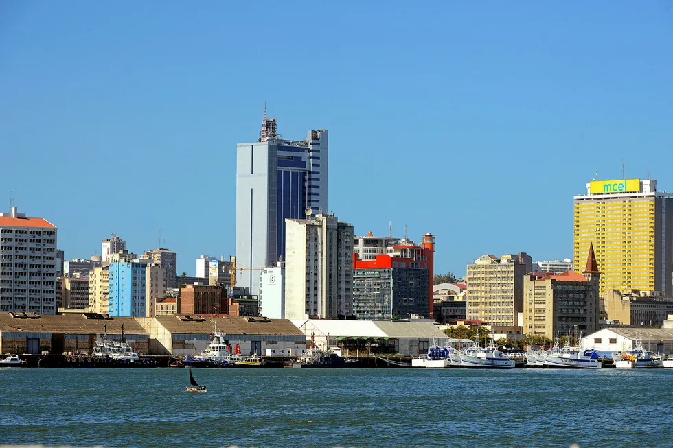 City view: the Mozambique capital Maputo