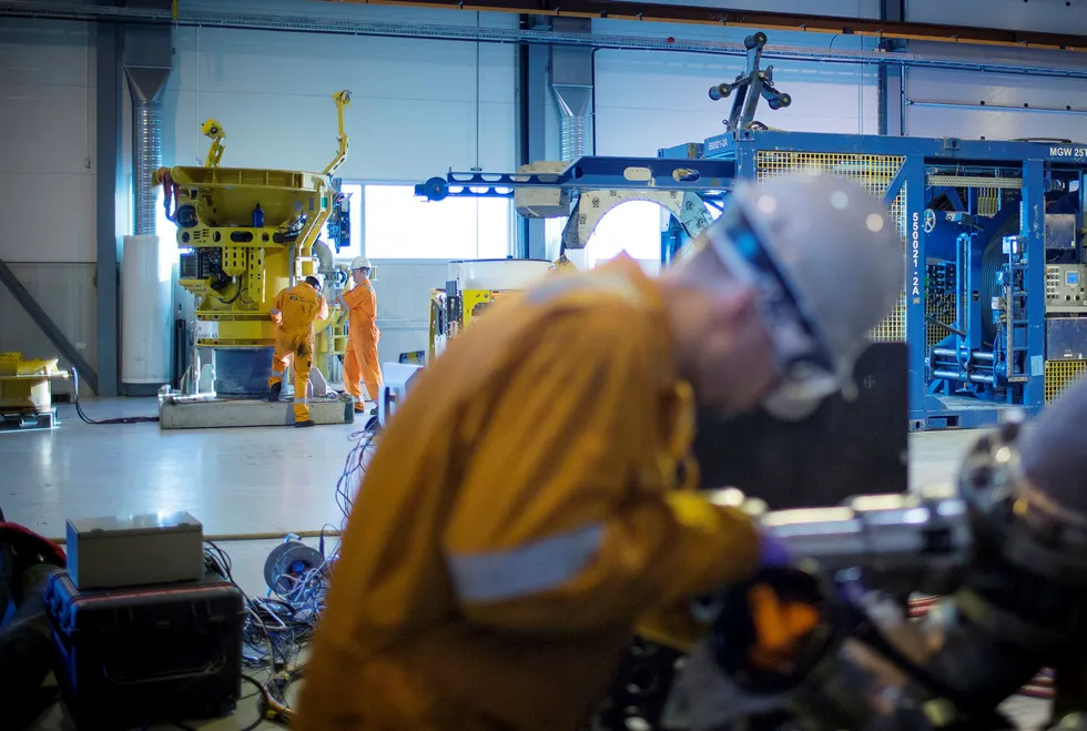 Bedriftene på Sør- og Vestlandet er de mest optimistiske i Norge. På bildet IKM Cleandrill som har gjort suksess med en teknologi for å gjenvinne boreslam fra såkalt topphullsboring. Foto: Eivind Senneset