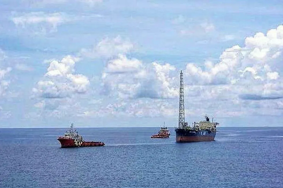 Still offline: the Ophir oilfield off Malaysia