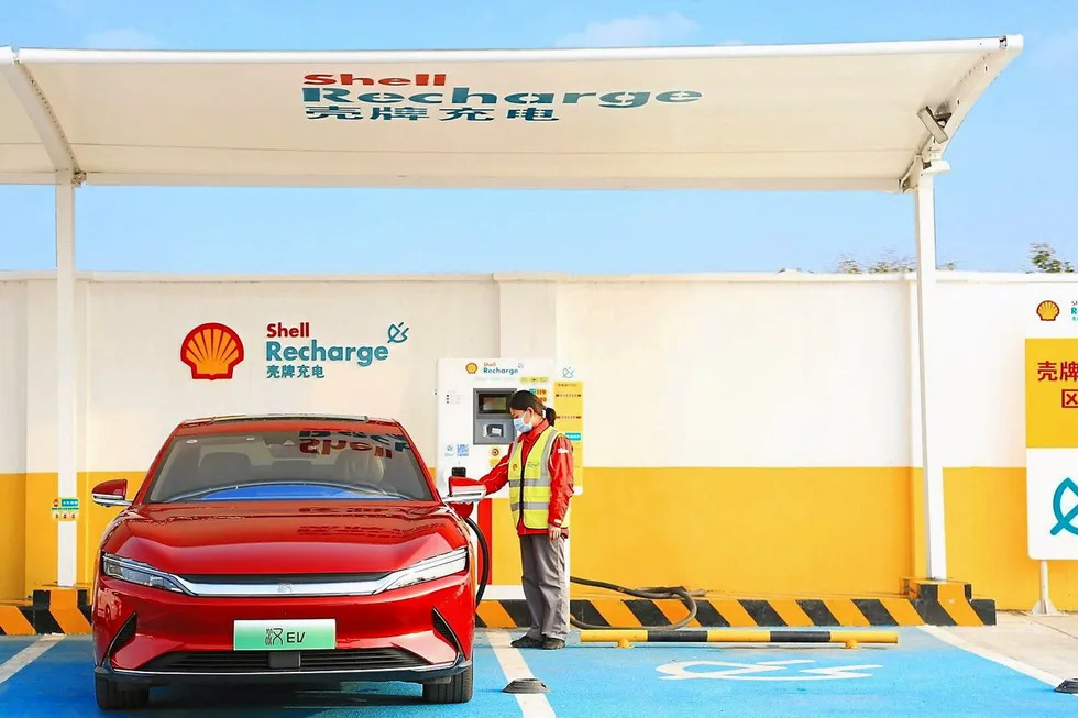 Green growth: Shell now has more than 3000 charging stations for electric vehicles in China