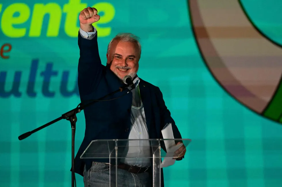 Cause for celebration: Petrobras chief executive Jean Paul Prates