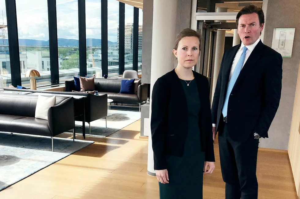 Caroline Skaar Landsværk og Tormod Ludvik Nilsen i Wikborg Rein Advokatfirma har representert utenlandske investorer i norske vindkraftoppkjøp. De advarer mot å skape politisk risiko i Norge.