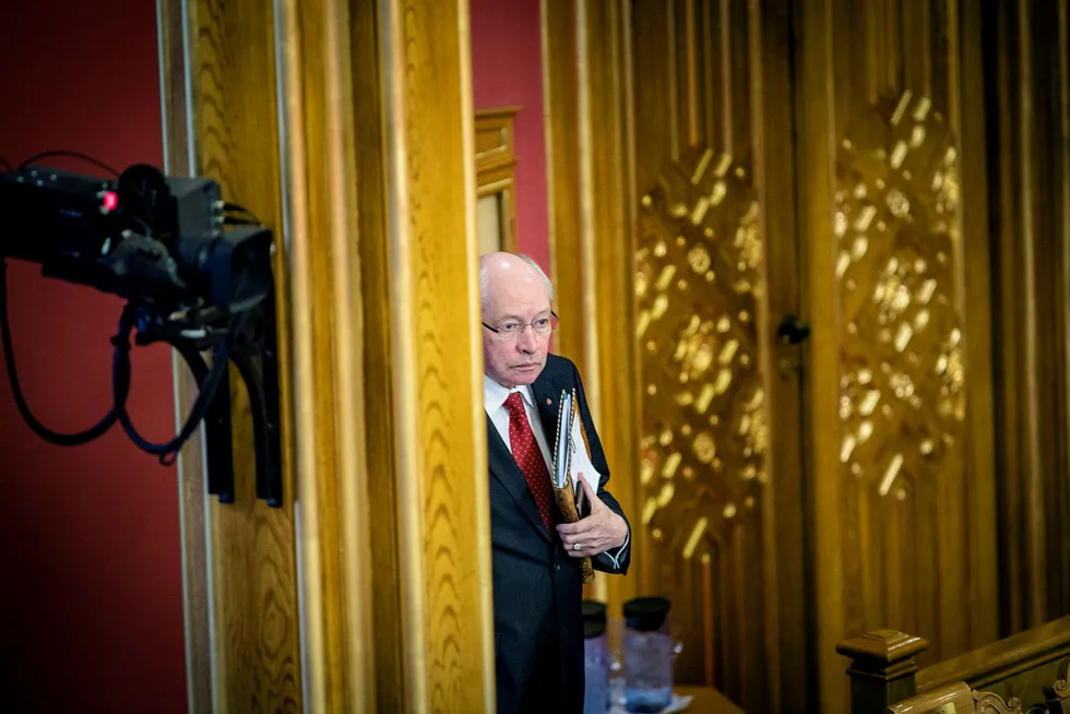 Kontrollkomiteens leder Martin Kolberg ser på presidentskapets opptreden som svært alvorlig. Foto: Gunnar Blöndal