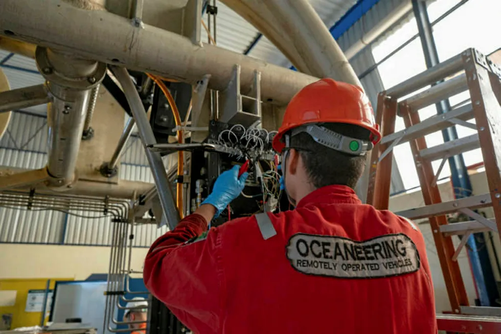 Oceaneering: the company posted a net loss for the first quarter but underlying results improved
