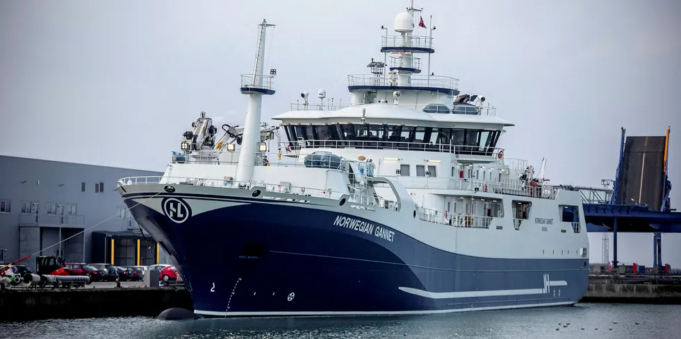 Hav Line og slakteskipet Norwegian Gannet er tildelt DB Schenkers logistikkpris.