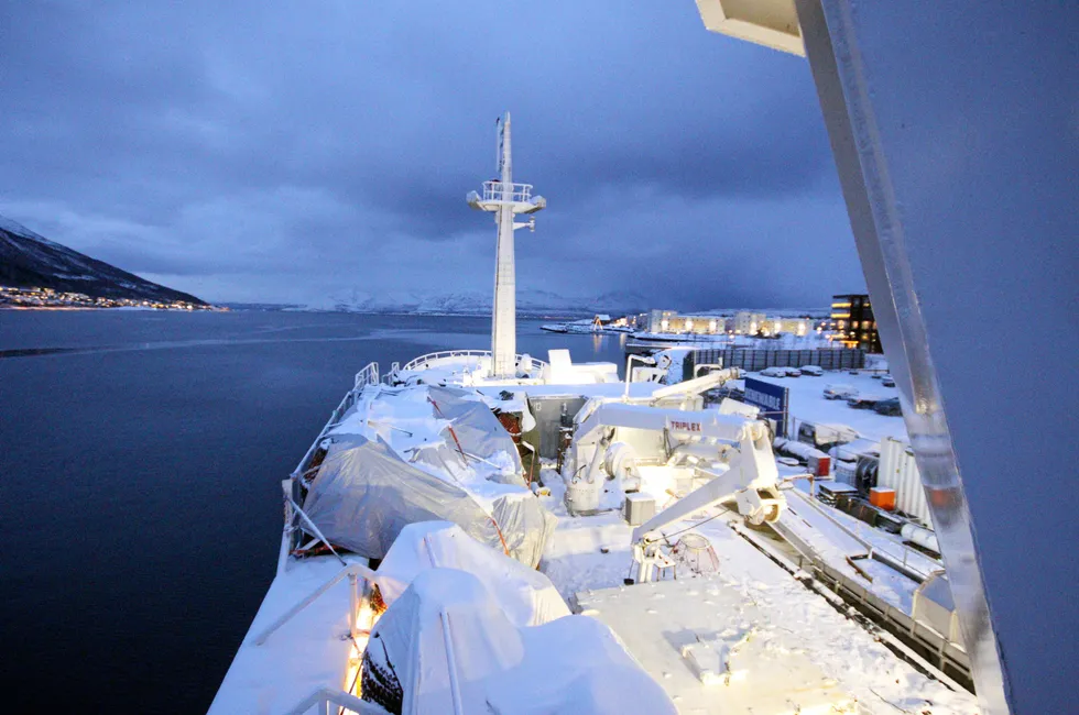 «Tromsbas» er en snøkrabbebåt på 67,55 meter. Båten hører til i Tromsø og eies av Chrisma.