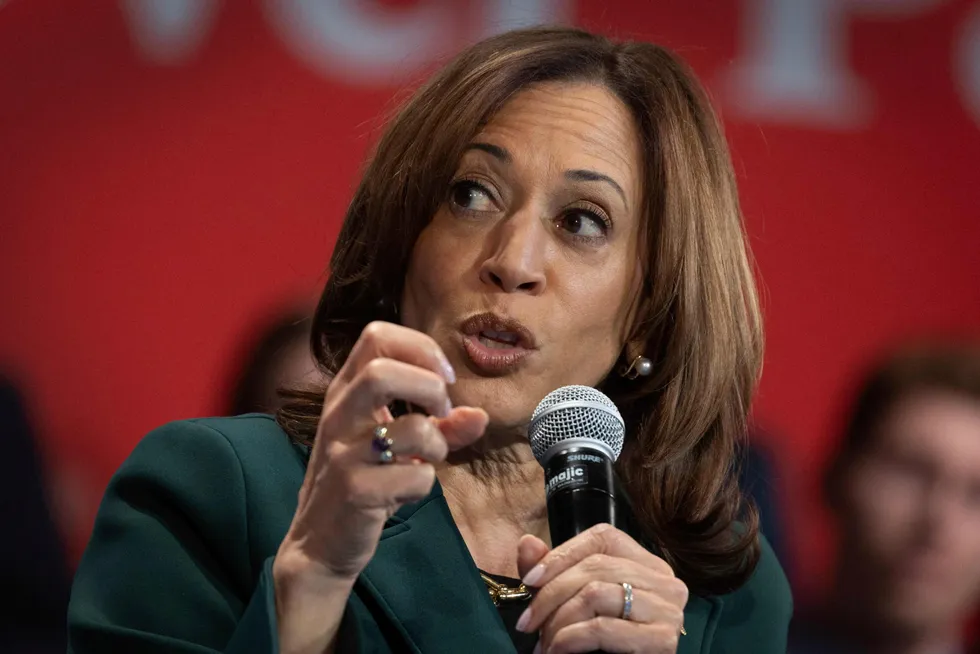 Kamala Harris med valginnspurt i Wisconsin.