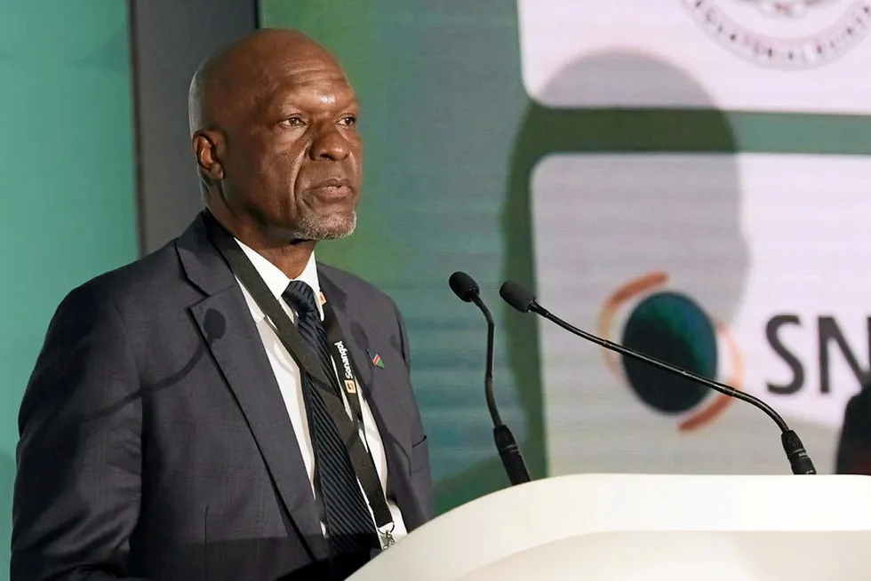 Looking ahead: Namibia’s Minister of Mines & Energy Tom Alweendo