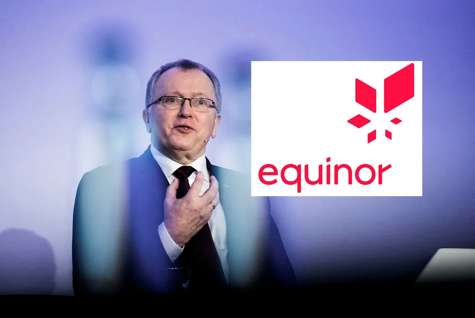 – Navnet Equinor beskriver vår opprinnelse, våre verdier og hva vi vil være i fremtiden, sier Eldar Sætre. Foto: Per Thrana