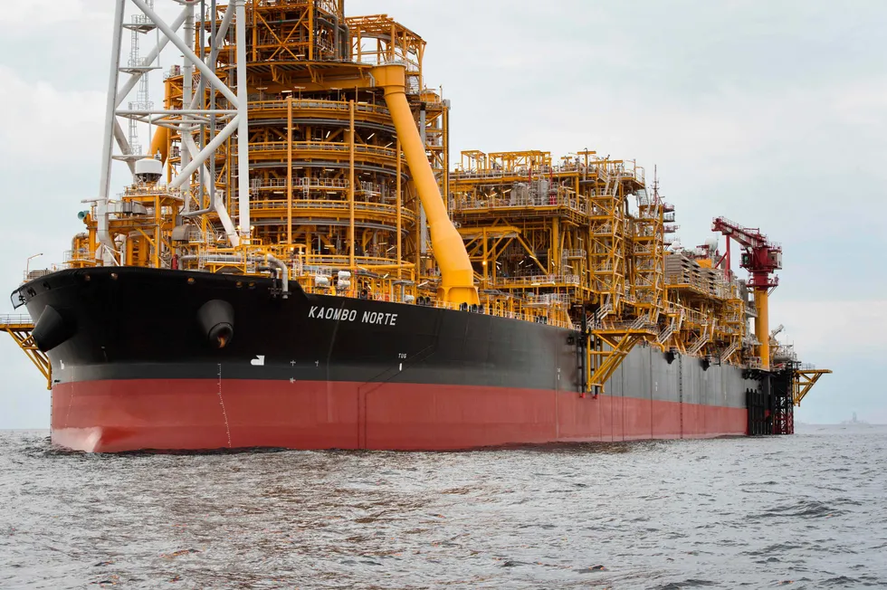New FPSO: the planned Cameia-Golfinho floating production, storage and offloading vessel will join TotalEnergies' stable of Angolan floaters that includes its Kaombo Norte unit in Block 32.