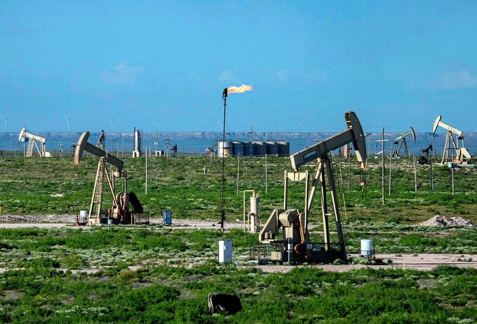 Top targets : the Permian basin is setting new records for oil and gas production in September and October.