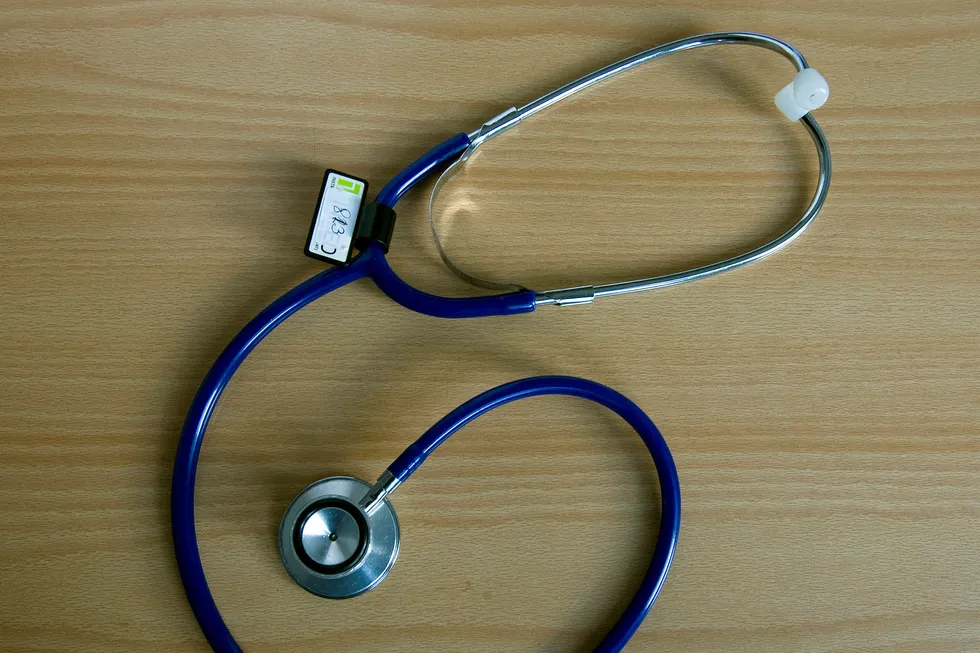Stetoskop ved St. Olavs Hospital i Trondheim. Foto: Gorm Kallestad / SCANPIX