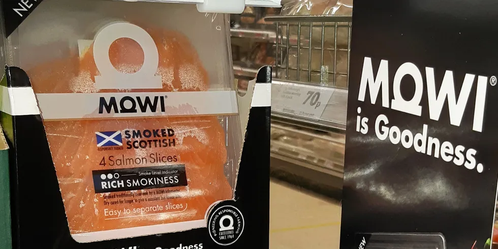 'That the Mowi brand is driving additional frequency shows that there is room for own label and brands,' said James Cowan, head of sales for Mowi Consumer Products.