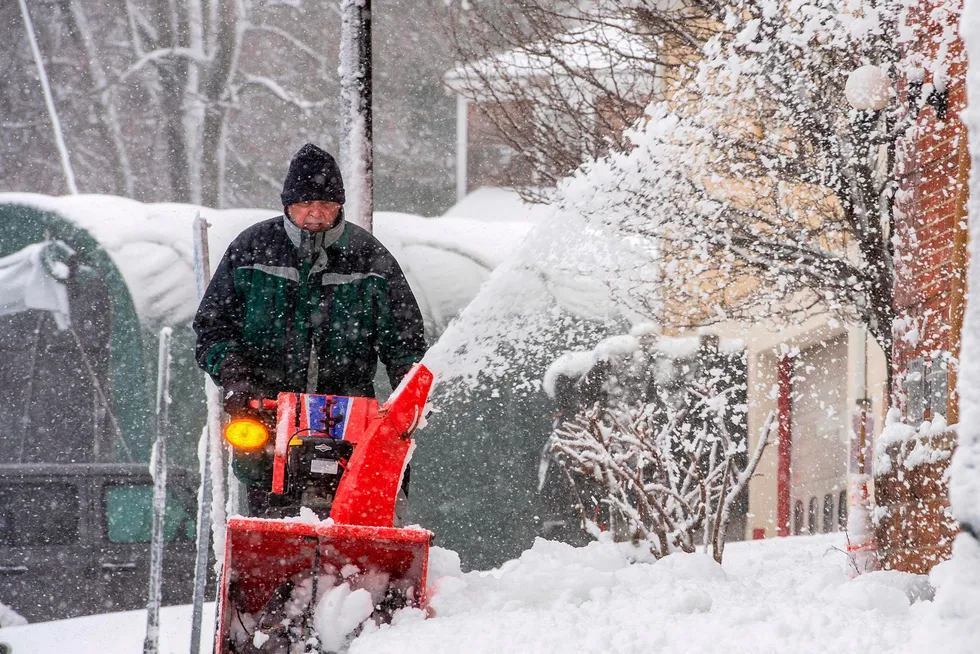 Blizzard: Winter storms set to lift product demand in the US