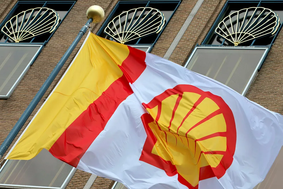 Flying the flag: Shell's headquarters in The Hague, the Netherlands
