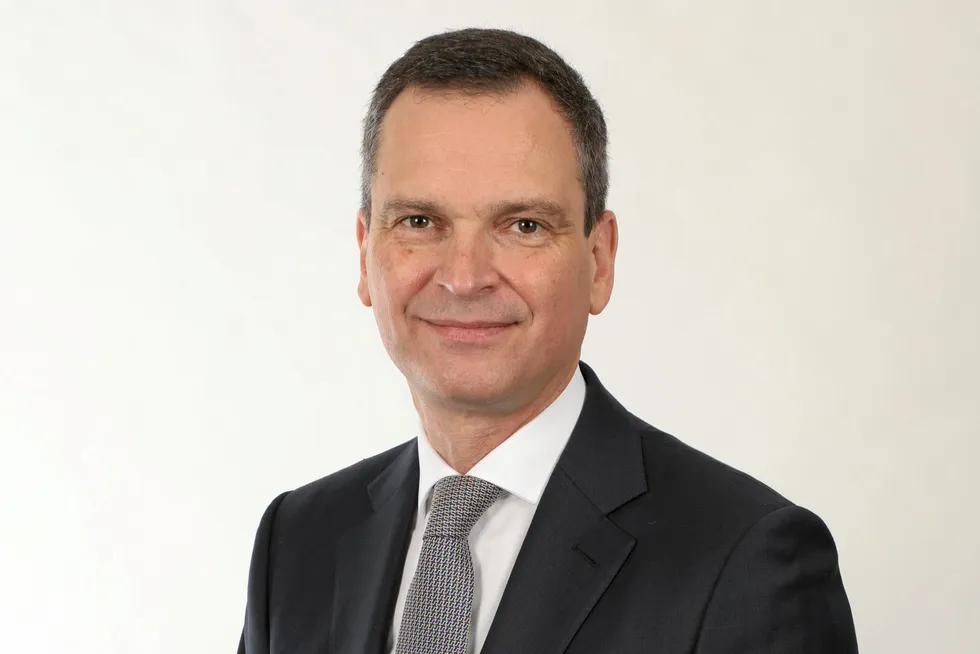 At the top: Technip Energies chief executive Arnaud Pieton.