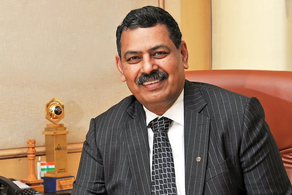 Saudi impact: Subramanian Sarma, senior executive vice president of energy at India's Larsen & Toubro.