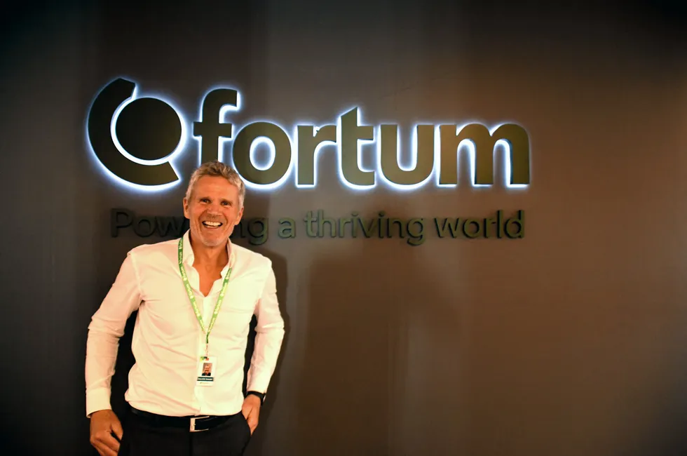 Fortum og NorgesEnergi er slått sammen til ett selskapet, og Hans-Erik Ramsdal er den nye sjefen.
