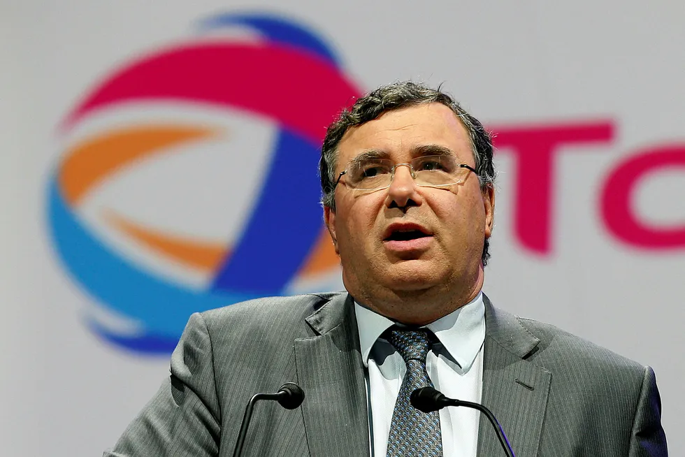 Total chief executive: Patrick Pouyanne