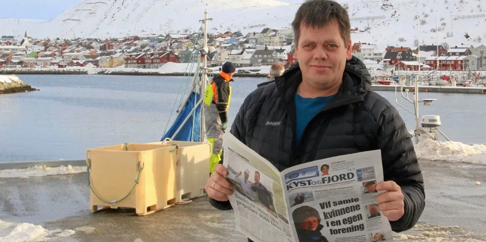 Øystein Ingilæ, ansvarlig redaktør i Kyst og Fjord.