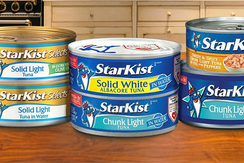 StarKist canned tuna.
