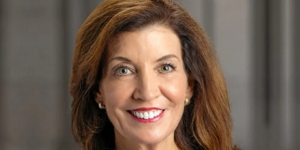 . New York Governor Kathy Hochul.