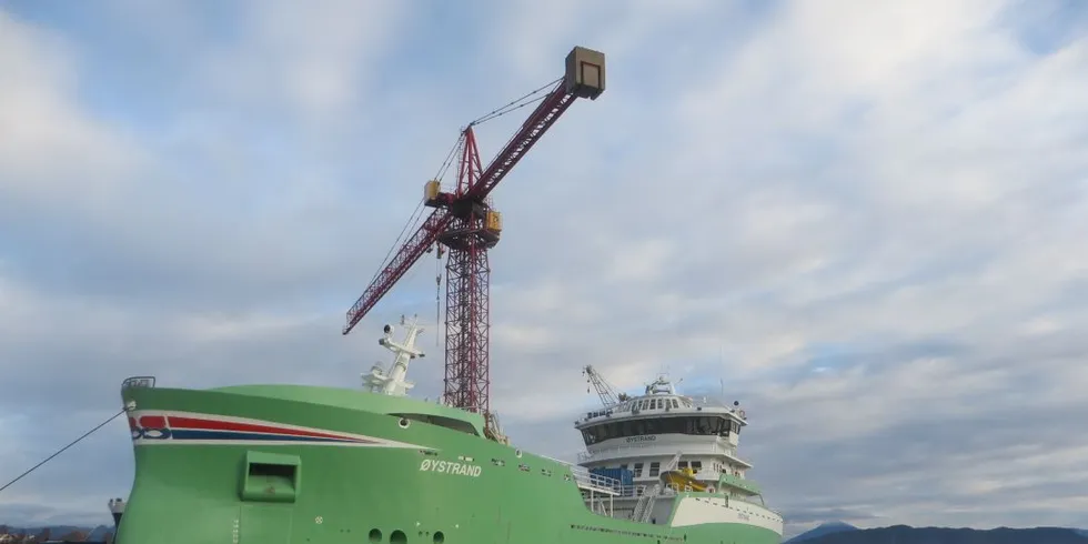 Brønnbåten «Øystrand» til Sølvtrans-eide Bømlo Brønnbåtservice. Foto: Vasco Pinhol