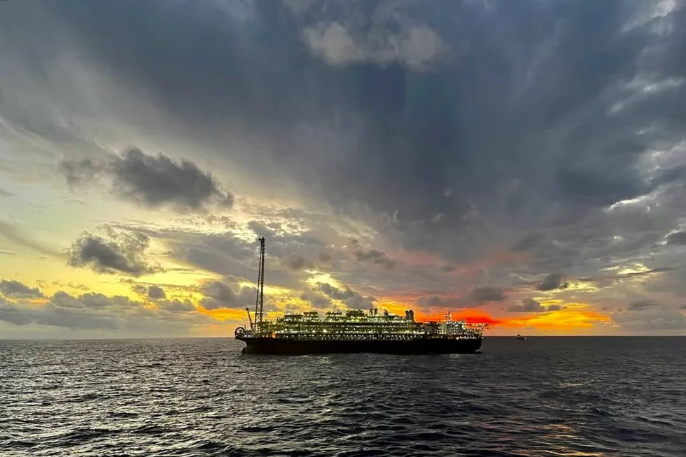 In operation: Modec’s Almirante Barroso FPSO achieved first oil in May 2023.
