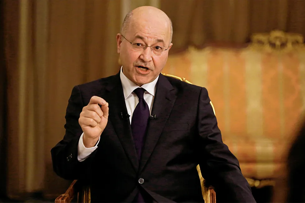 Elections call: Iraq President Barham Salih