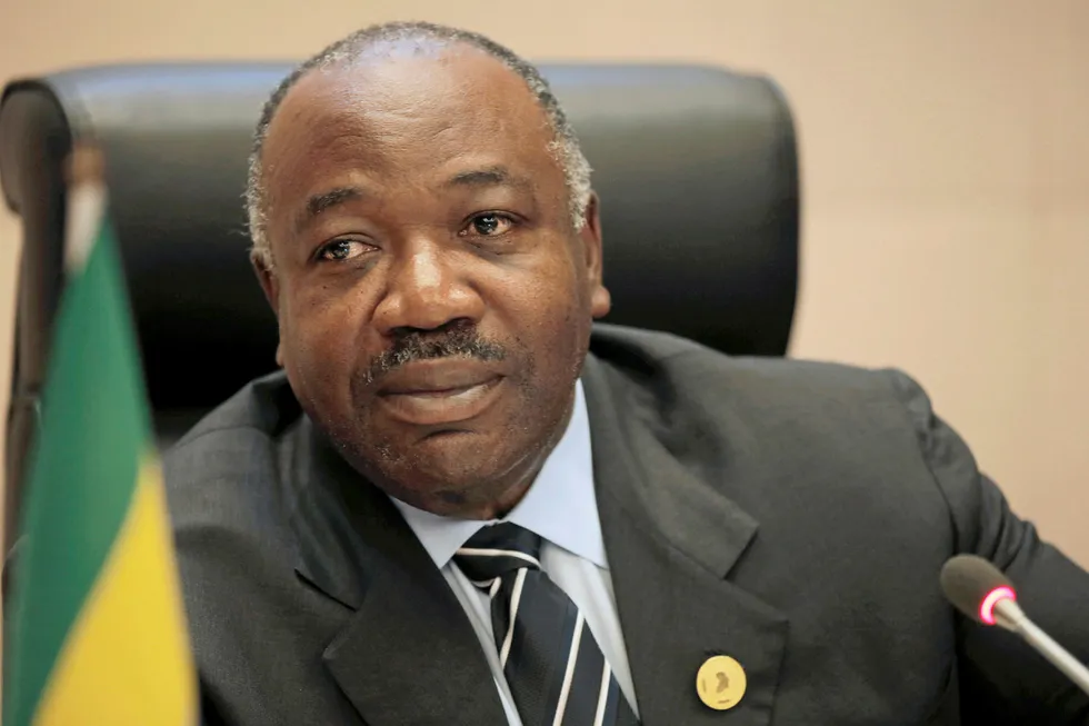 Gabon's President Ali Bongo Ondimba