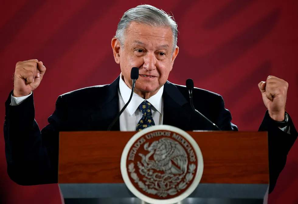 Pemex plan: Pushed by President Andres Manuel Lopez Obrador