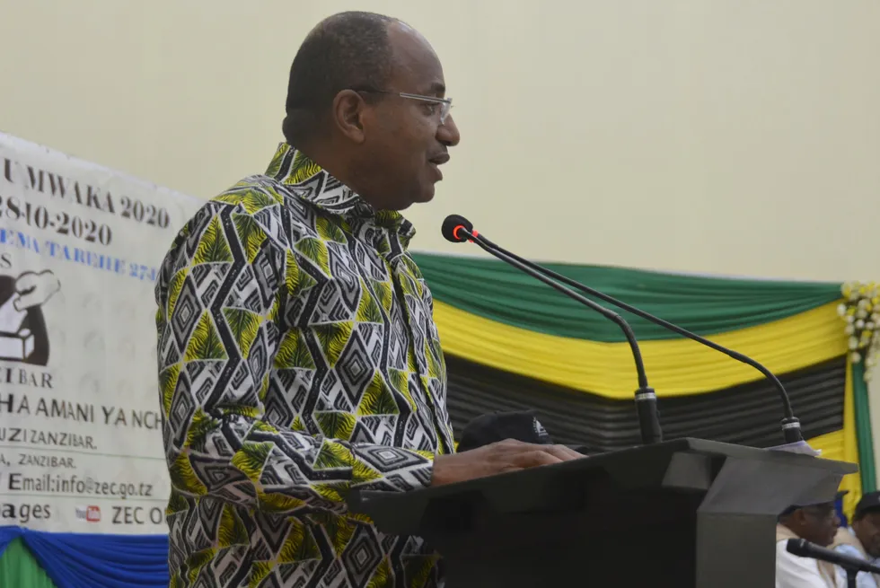 Zanzibar President Hussein Ali Mwinyi launched the autonomous region's debut licensing round.