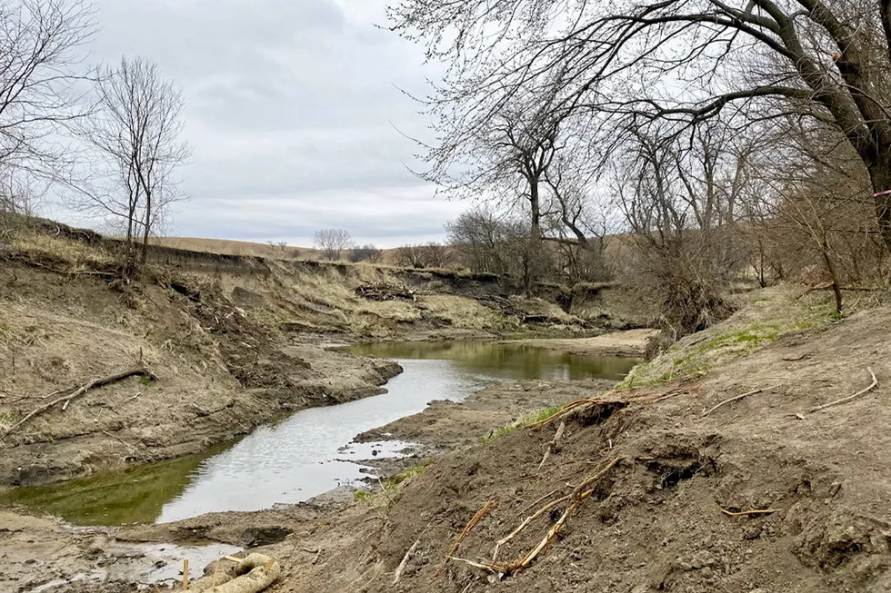 Remediation efforts: TC Energy has cleaned up 90% of the Mill Creek shoreline near Washington, Kansas, in the US.