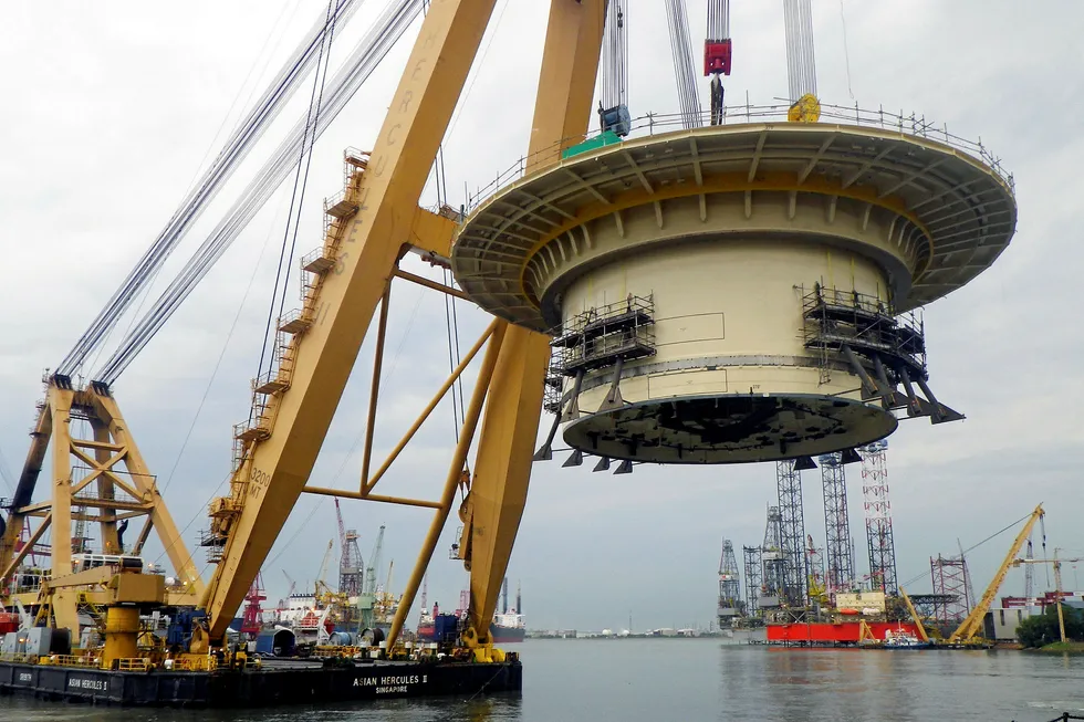 Heavy lifting: SBM Offshore is likely to be in the running for ONGC's FPSO