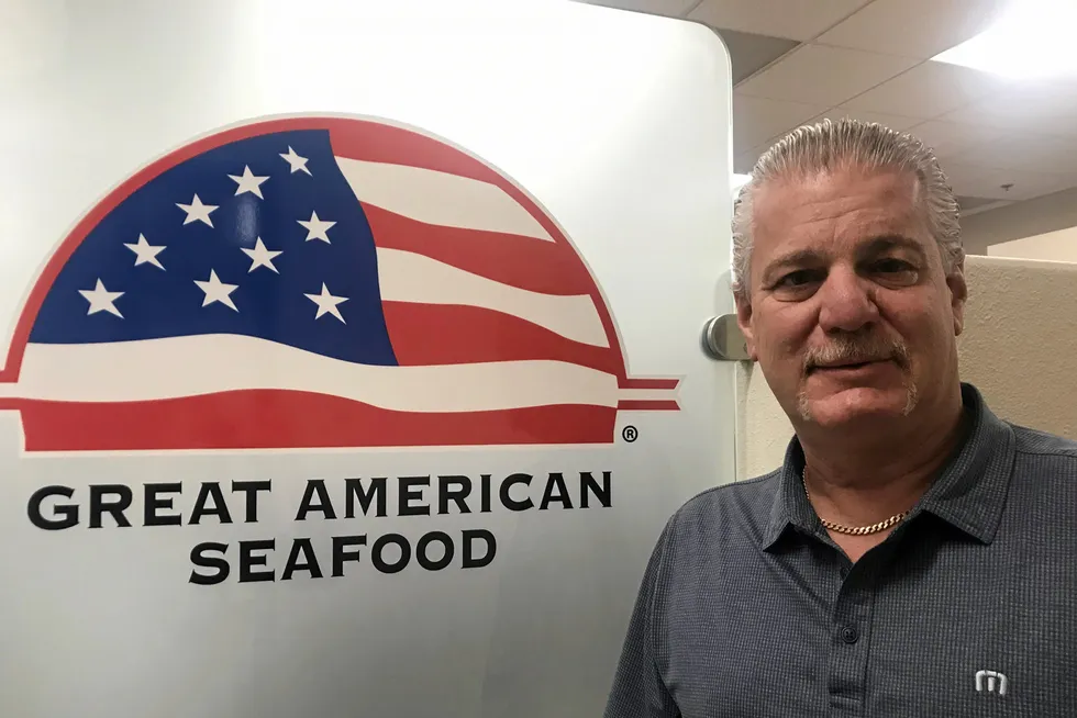 Sam Galletti, president of seafood distributor Southwind Foods/Great American Seafood Imports Co., wants to encourage seafood executives attending the 2022 Boston seafood show to take a closer look at plant-based seafood items.