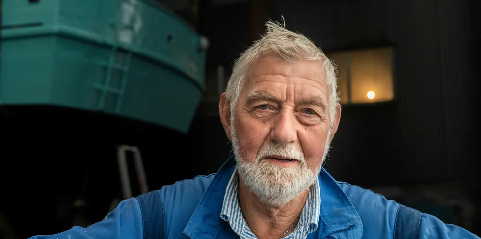 Thorolf Aslaksen (81) fra Onøy har levd et langt liv med havet som arbeidsplass.