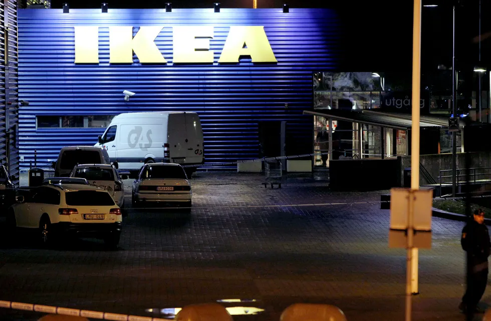 BBC har avdekket dårlige lønns- og arbeidsvilkår for Ikea-sjåfører i Europa. Foto: Fredrik Persson / NTB Scanpix