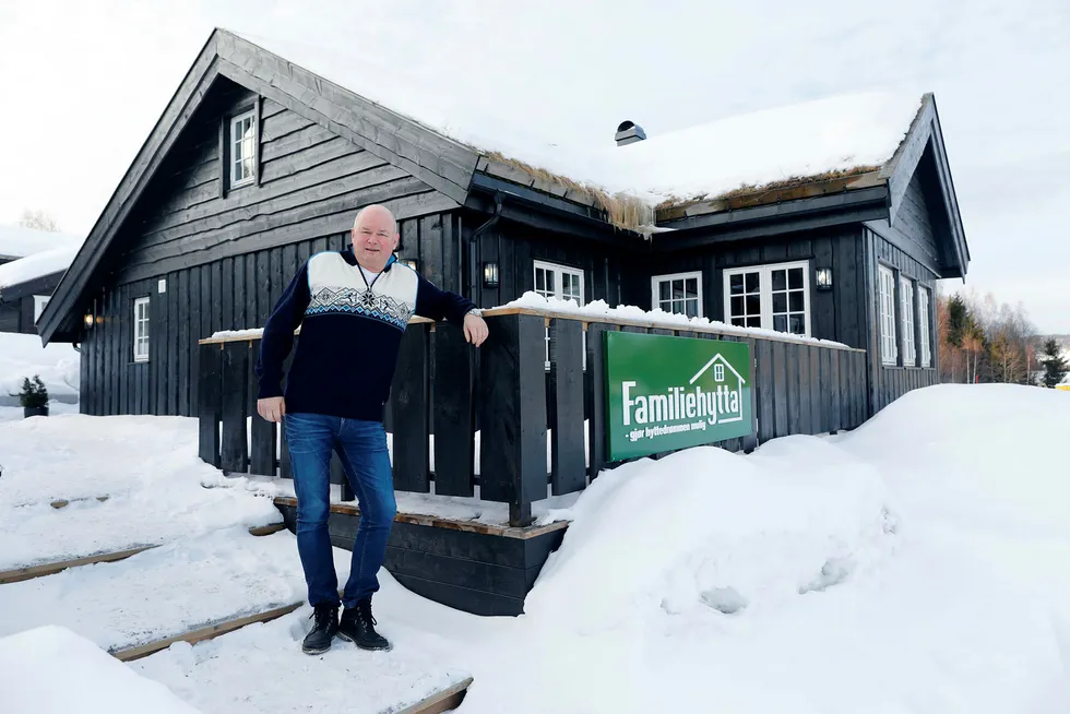 Siden Torbjørn Kaarud startet Familiehytta i 2006 har FH Gruppen bygd over 3000 hytter og 139 boliger, og blitt landets klart største hytteutbygger. Foto: Gunnar Blöndal